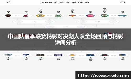 中国队夏季联赛精彩对决湖人队全场回顾与精彩瞬间分析
